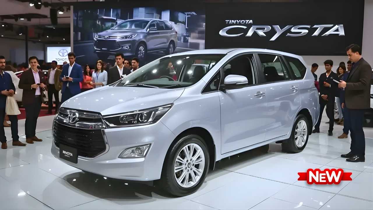 Toyota Innova Crysta 2026 Launched 2.4L Petrol and Diesel Engines, 14 kmpl Mileage, Price Starts at ₹19.99 Lakh